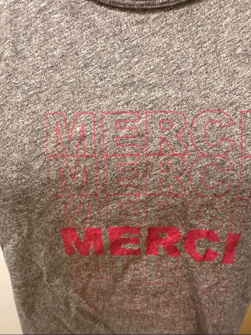 Rag and Bone Grey Vintage Merci T-Shirt Classic - Picture 6 of 14